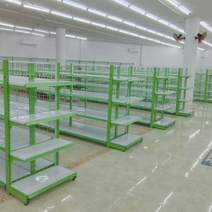 kệ lưới mầu xanh